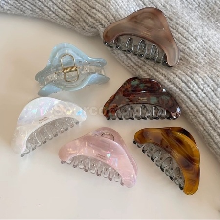 Customization Custom acetate claw hair clips Corporate Gifts