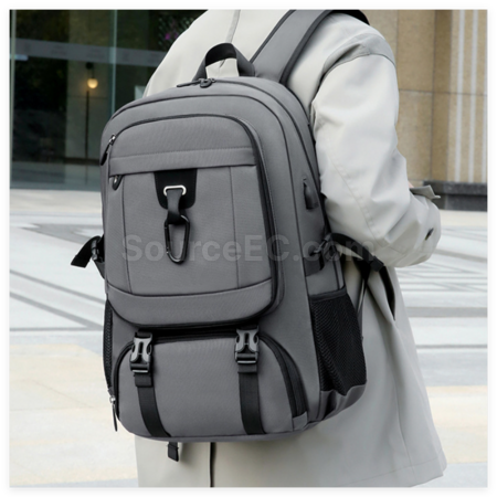 Customization Extra-Large Capacity Expandable Backpack Corporate Gifts
