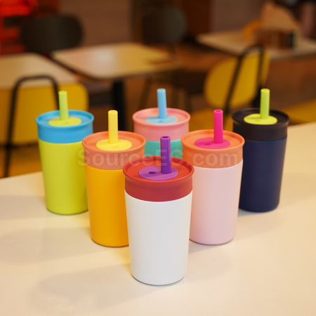 Customization Stainless Steel Insulated Portable Straw Cup Corporate Gifts