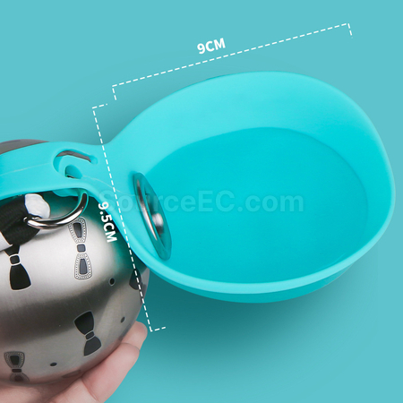 Customization Portable Stainless Steel Pet Water Bottle Pendant Corporate Gifts