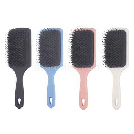 Pig bristle air cushion comb