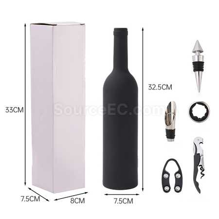 Customization Red Wine Bottle Opener Set Corporate Gifts