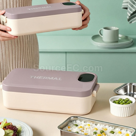 Customization Smart Heating and Insulating Stainless Steel Lunch Box Corporate Gifts