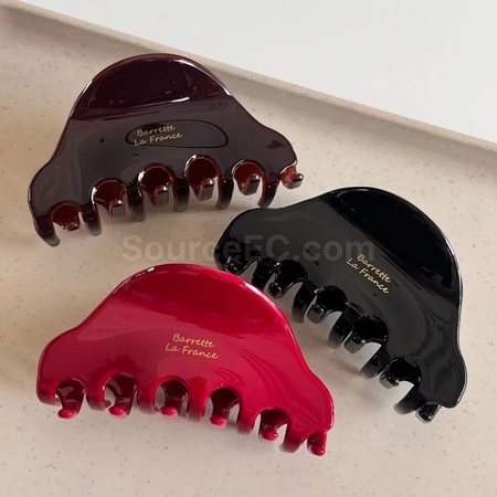 Customization Custom acetate claw hair clips Corporate Gifts