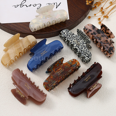 Customization Custom acetate claw hair clips Corporate Gifts