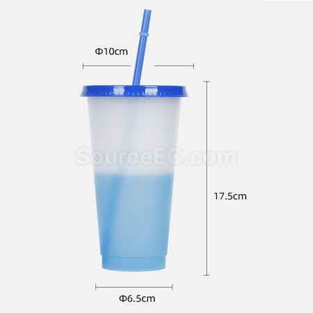 Customization Temperature-sensitive color-changing sippy cup Corporate Gifts