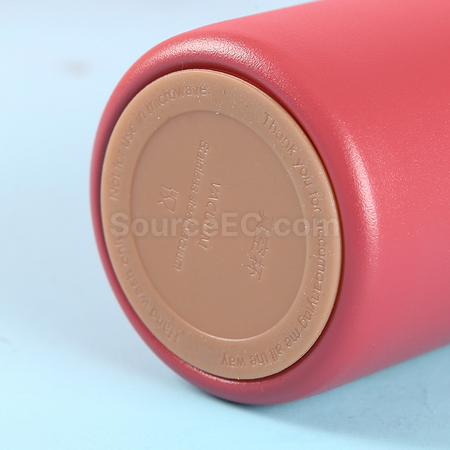 Customization Wood Grain Lid Pocket Insulated Cup Corporate Gifts