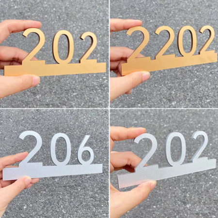 Customization Customized House Numbers Corporate Gifts