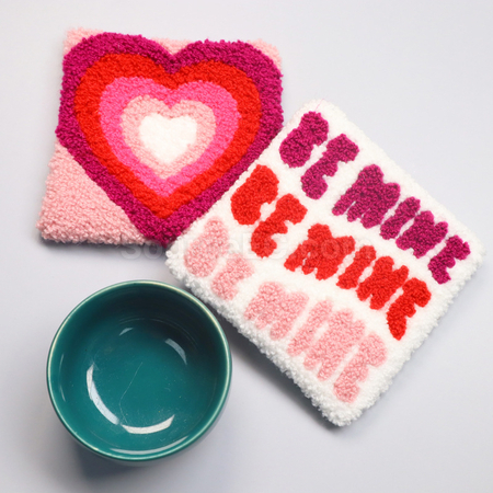 Towel Embroidered Insulated Coaster