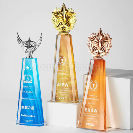 Customization Crystal Trophy Corporate Gifts