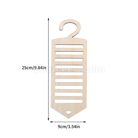 Customization Wooden Tie Organizer Corporate Gifts