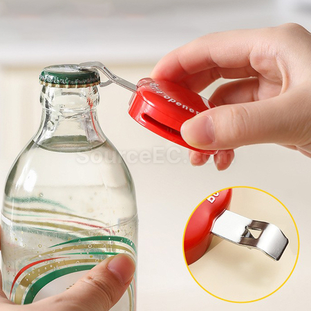 Customization Multifunctional Magnetic Seal Clip Bottle Opener Corporate Gifts