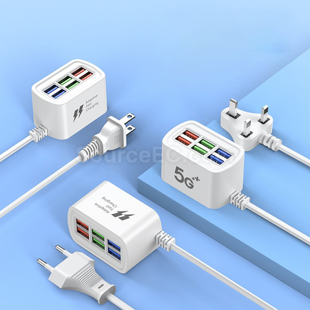 Customization Portable Desktop Multi-Port Charger Corporate Gifts