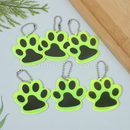 Customization Reflective PVC keychain pendant Corporate Gifts