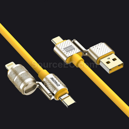 Customization Fast Charging Four-In-One Data Cable Corporate Gifts