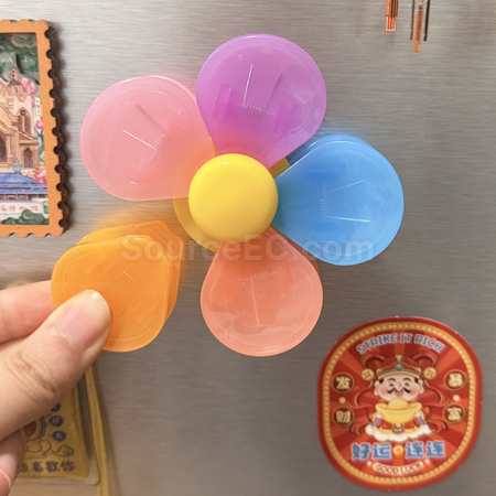 Customization Refrigerator Magnet Flower Sealing Clip Corporate Gifts