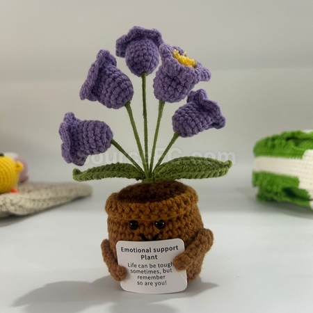 Customization Knitted flower plant pot Corporate Gifts