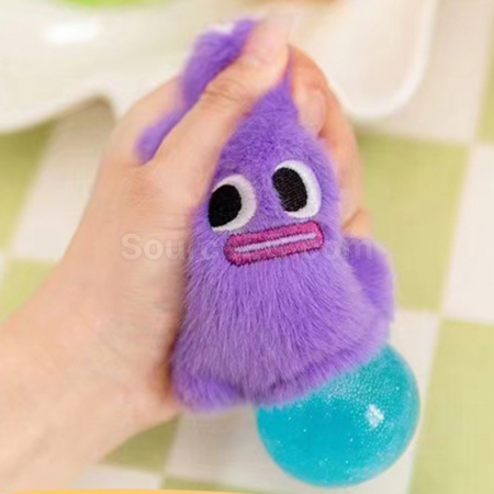 Customization Plush Little Monster Stress-Relief Bubble Spitting Vent Ball Corporate Gifts