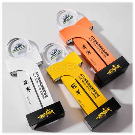 Customization Metal Crystal Trophy Corporate Gifts