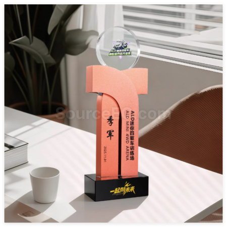 Customization Metal Crystal Trophy Corporate Gifts