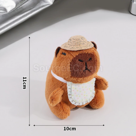 Customization Capybara plush doll keychain Corporate Gifts