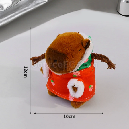 Customization Capybara plush doll keychain Corporate Gifts