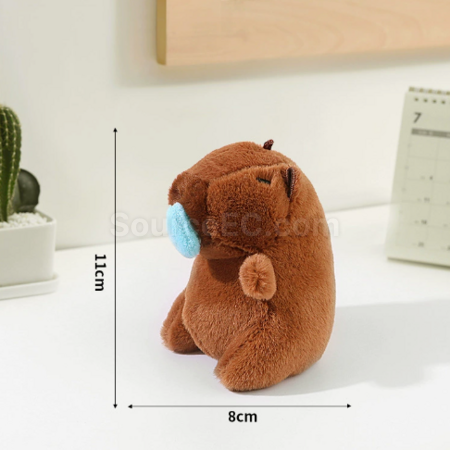 Customization Capybara plush doll keychain Corporate Gifts