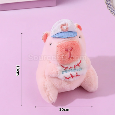 Customization Capybara plush doll keychain Corporate Gifts