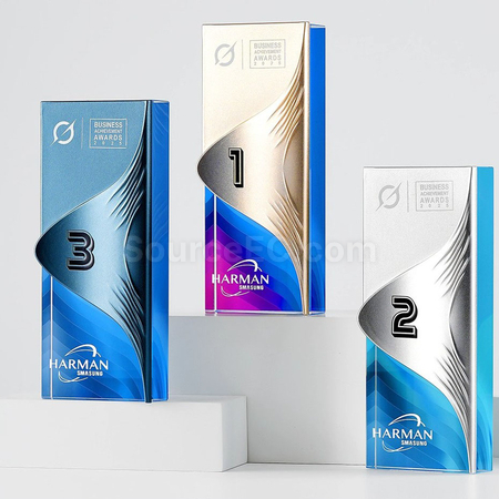 Customization Metal crystal trophy Corporate Gifts