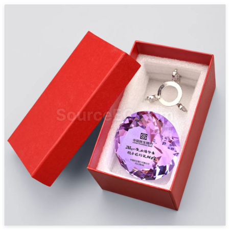 Customization Creative Diamond Crystal Trophy Corporate Gifts