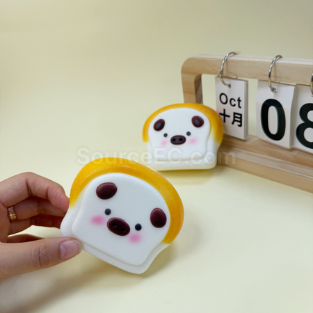 Customization Toast Little Pig Squishy Stress Relief Toy Corporate Gifts