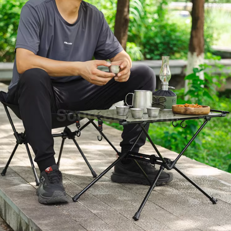 Customization Outdoor 304 Stainless Steel Tea Set for Travel Corporate Gifts