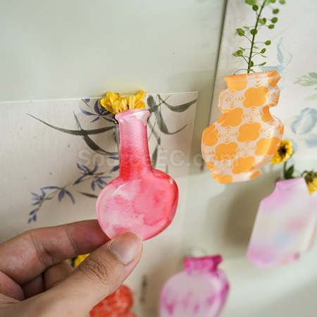Customization Vase refrigerator magnet Corporate Gifts