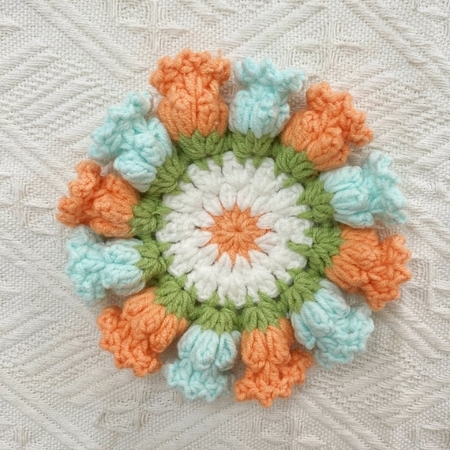Customization Woven flower cup mat Corporate Gifts
