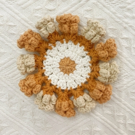 Customization Woven flower cup mat Corporate Gifts