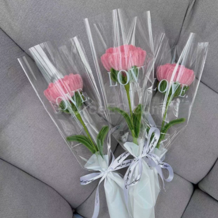 Customization Pipe cleaner carnation bouquet Corporate Gifts