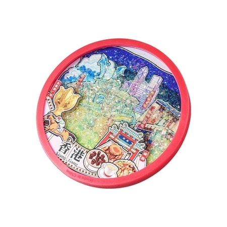 Customization Customizable 3D Quicksand Coasters Corporate Gifts