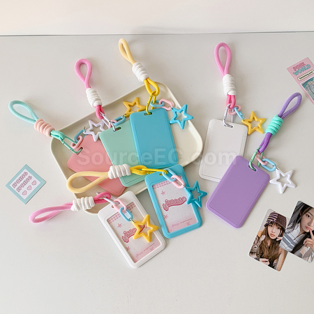 Customization Color Contrast Star Card Sleeve Corporate Gifts