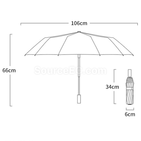 Customization Easy-Folding Umbrella Corporate Gifts