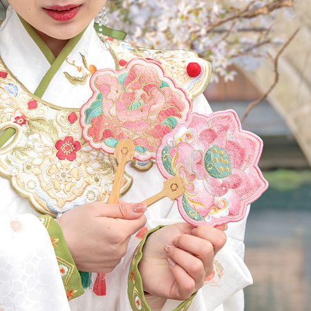 Customization Ancient Style Small Fan Corporate Gifts