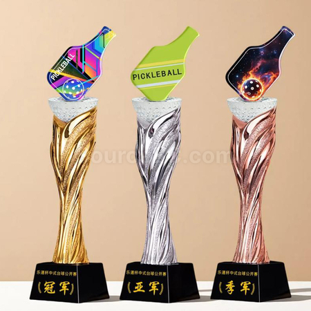 Customization Pickleball Trophy Corporate Gifts