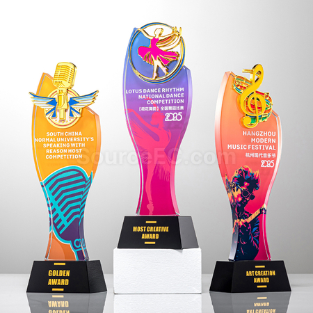 Customization Note Crystal Award Corporate Gifts