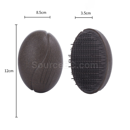 Customization Coffee Grounds Hair-Smoothing Massage Comb Corporate Gifts