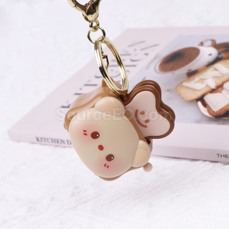 Customization Bread machine decompression toy keychain Corporate Gifts