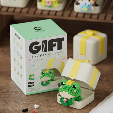 Customization Panda, Puppy, Animal Building Block Toy Gift Box Corporate Gifts