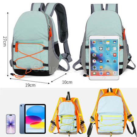 Customization Waterproof Color-Block Backpack Corporate Gifts