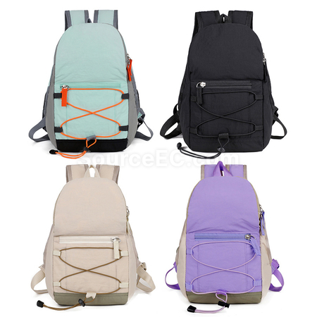 Customization Waterproof Color-Block Backpack Corporate Gifts