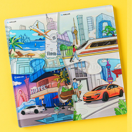 Customization Custom Puzzle Refrigerator Stickers Corporate Gifts