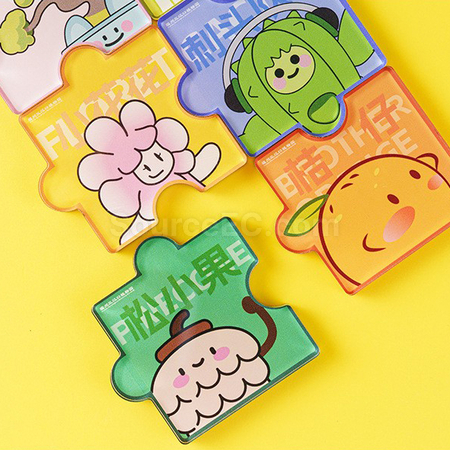 Customization Custom Puzzle Refrigerator Stickers Corporate Gifts