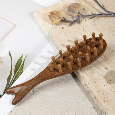 Customization Sandalwood massage comb Corporate Gifts